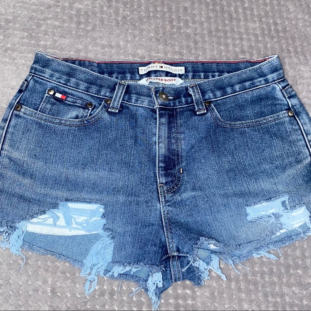 tommy hilfiger jean shorts